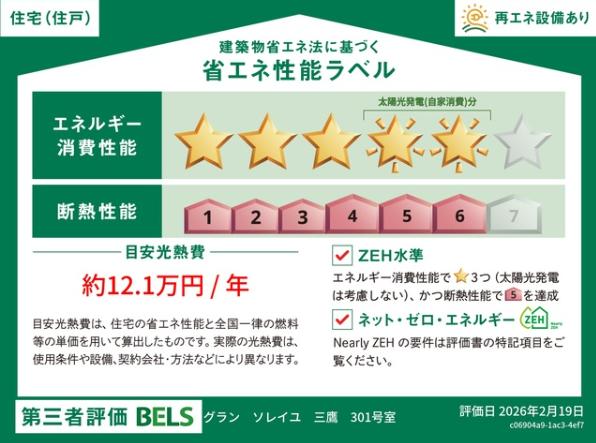 ＪＲ総武線 三鷹駅 徒歩19分 3階建 築1年のその他写真