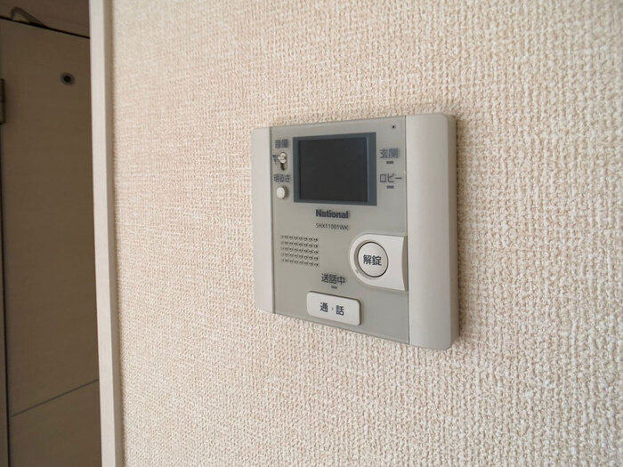 セキュリティ　モニター付インターホン
