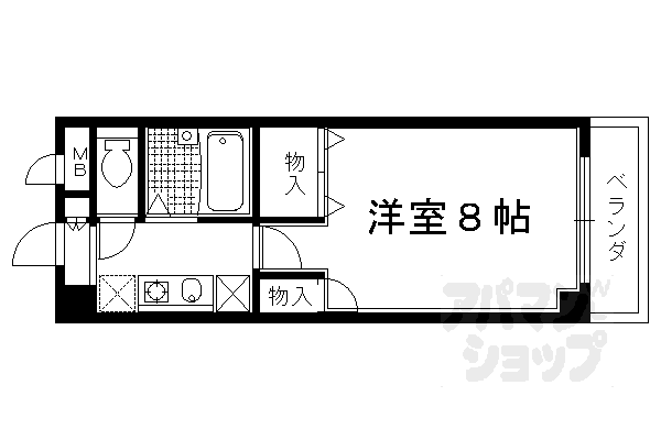 STABLE北山の間取り写真