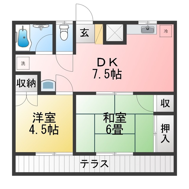 ESハウスの間取り写真