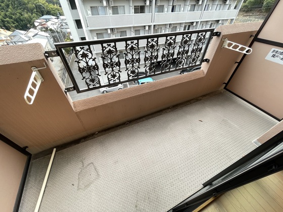 バルコニー　※別部屋の写真です