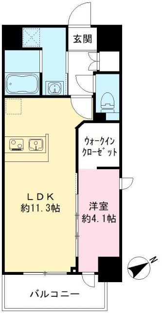 RITZーKANOの間取り写真