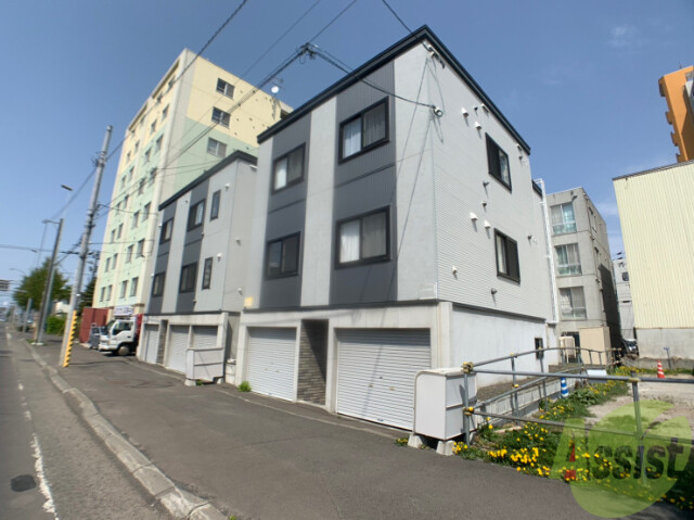 建物外観　札幌市東区北二十三条東「クリエート北２３」