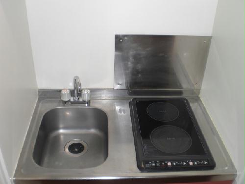 キッチン　電気コンロ2口