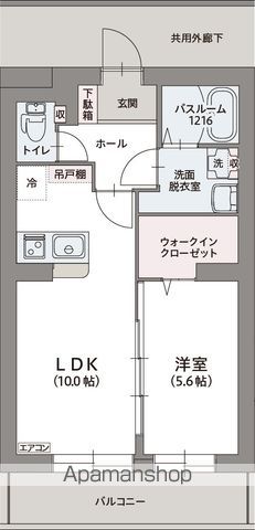 グランデの間取り写真