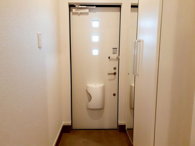 ビ・ブランの玄関写真