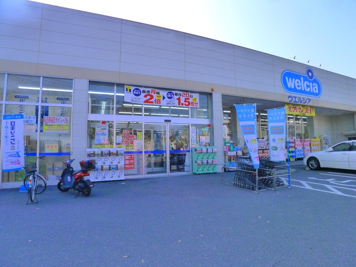 ドラックストア　ウェルシア市川国府台店（ドラッグストア）まで950m