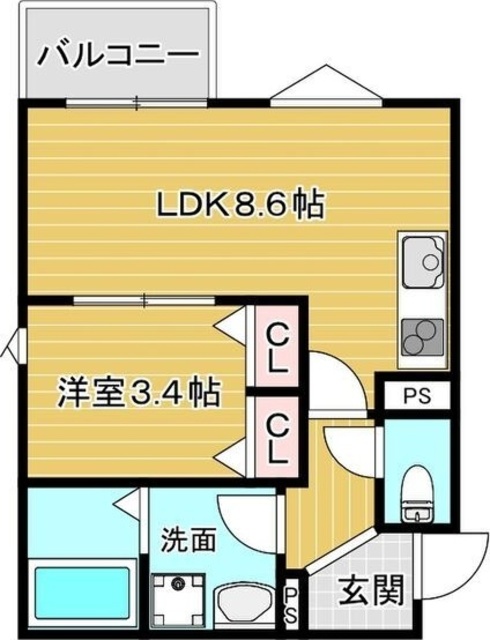 阪急宝塚線 石橋阪大前駅 徒歩9分 3階建 新築の間取り写真