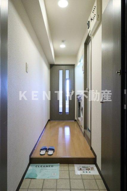 ライオンズマンション久が原駅前の玄関写真