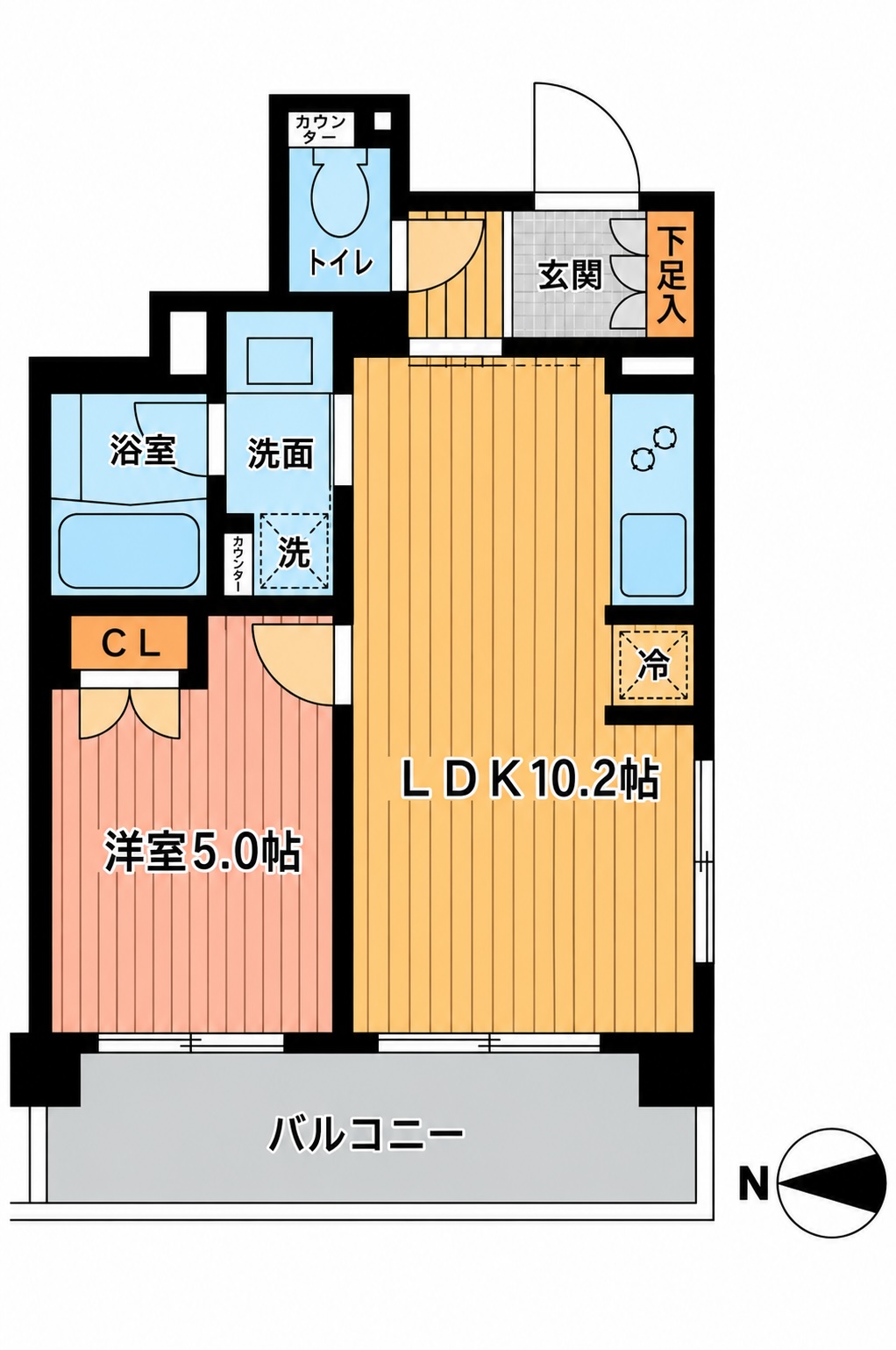 KDX川口幸町レジデンスの間取り写真