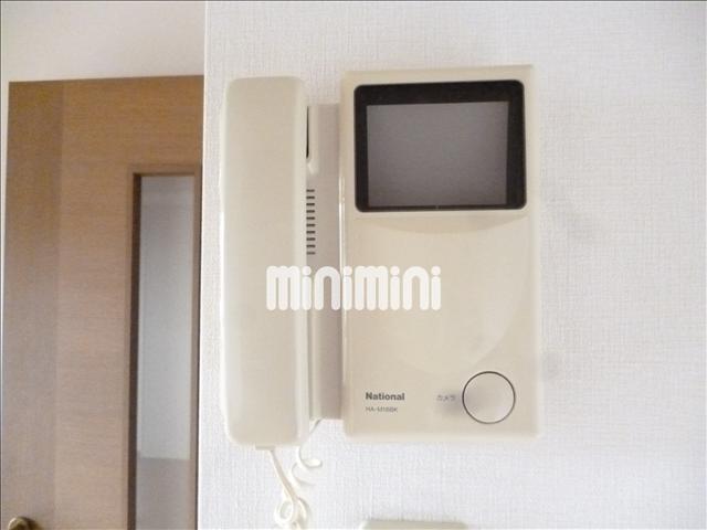 セキュリティ　ＴＶ付きモニターホン完備です