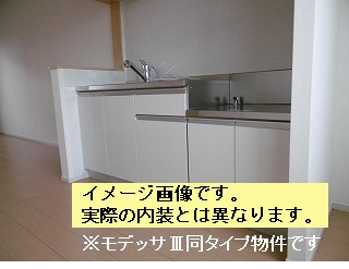 キッチン　イメージ画像です。実際の内装とは異なります。