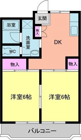 シティライフ有萬の間取り写真
