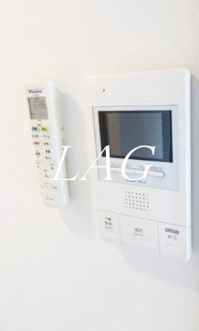 セキュリティ　モニター付きインターホンです。