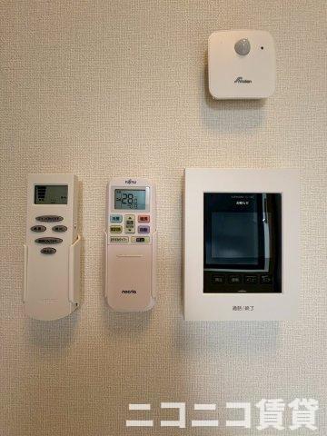 セキュリティ　別号室イメージの為、現状を優先致します。