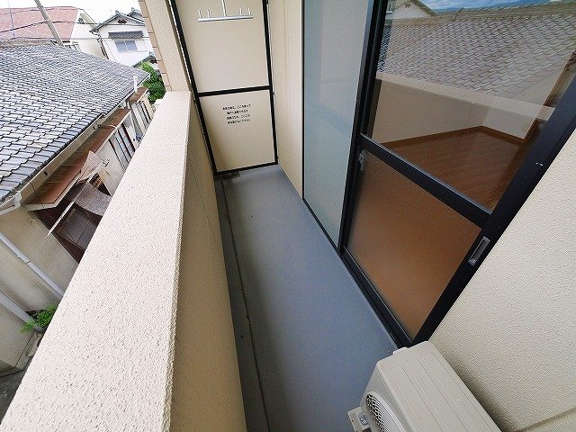 バルコニー　落ち着いた時間を過ごせるバルコニーです