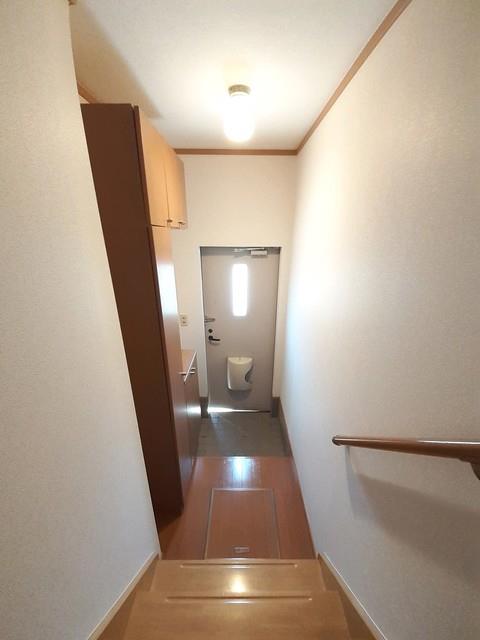ＪＲ豊肥本線 肥後大津駅 バス乗車時間：10分 最寄りバス停で下車 徒歩5分 2階建 築23年の玄関写真