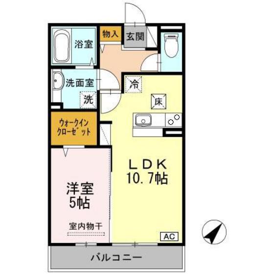 サンシストの間取り写真