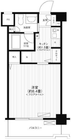 イトーピア仲町台の間取り写真