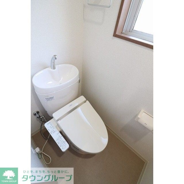トイレ　※写真は１０３号室のものです。