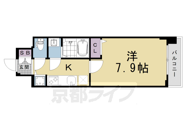 ファステート京都洛南エリーゼの間取り写真