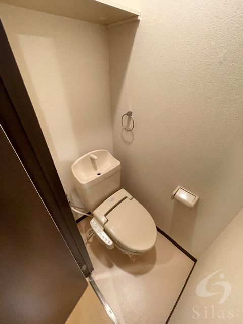 南海高野線 浅香山駅 徒歩3分 2階建 築17年のトイレ写真