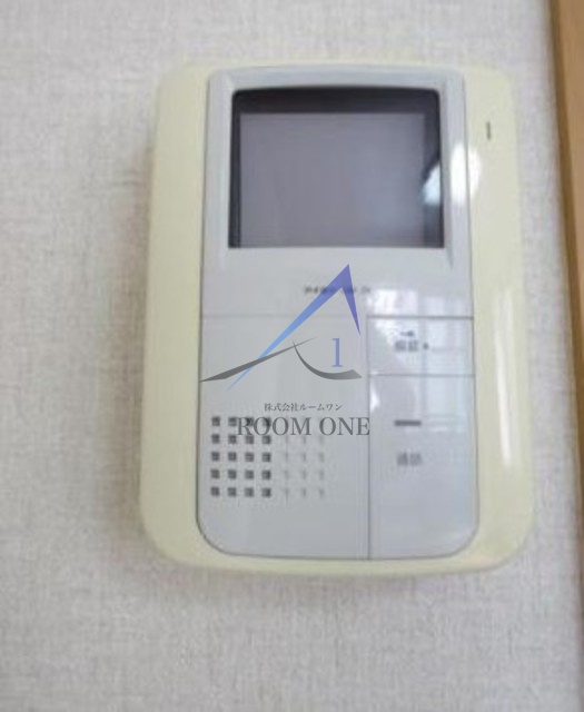 セキュリティ　モニター付インターホンです。