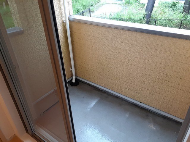 バルコニー　広々としたバルコニーです