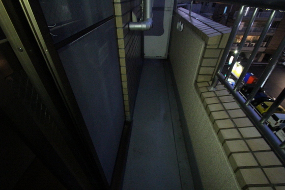 バルコニー　※別部屋の写真です