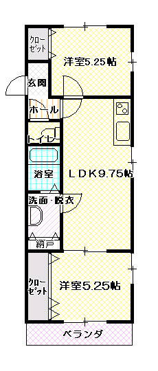 ドリームハイツの間取り