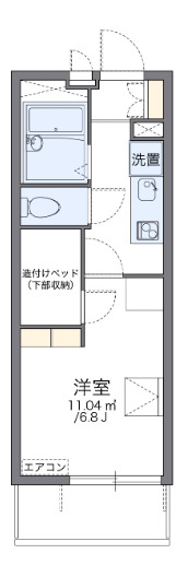 Fukasion五香の間取り