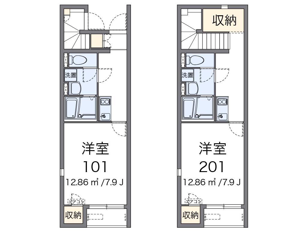 レオネクストメゾン　ド　北条の間取り