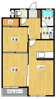 フタバ細沼マンションの間取り