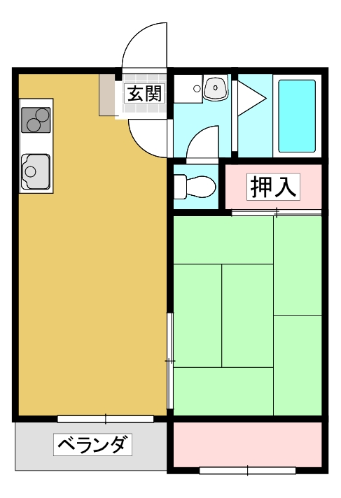 栃尾ビルの間取り