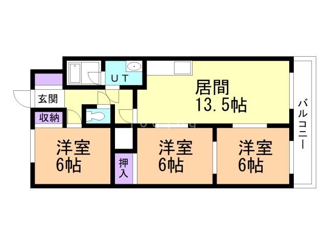 アベニュー８８の間取り