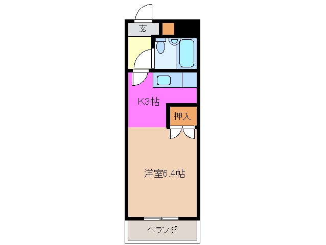 ハイツエリシャンの間取り