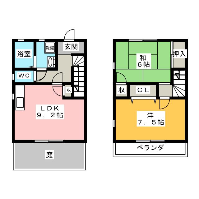 レガーロ　カンパーニャ　Ｂの間取り