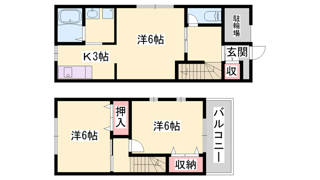 御立中貸屋の間取り