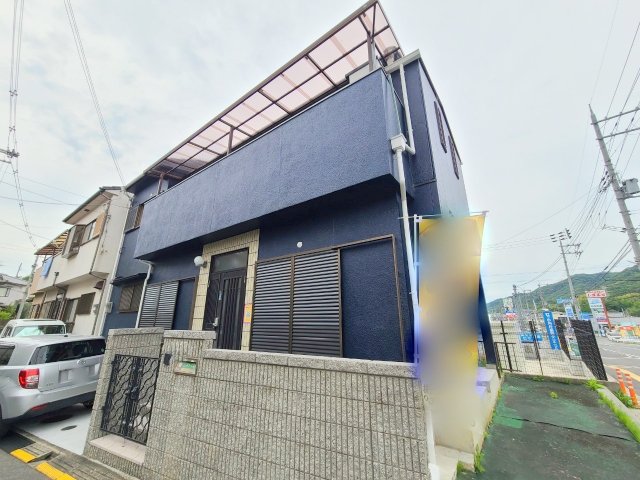 平群町北信貴ヶ丘テラスハウスの建物外観