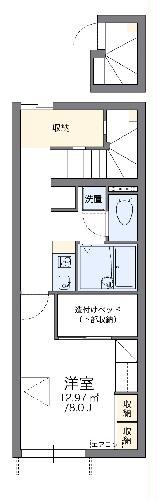 レオパレスコマンドIの間取り