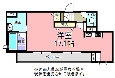 エクラシエ白梅の間取り