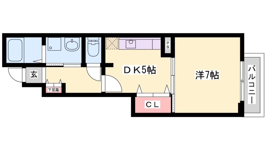 カルマーレAの間取り