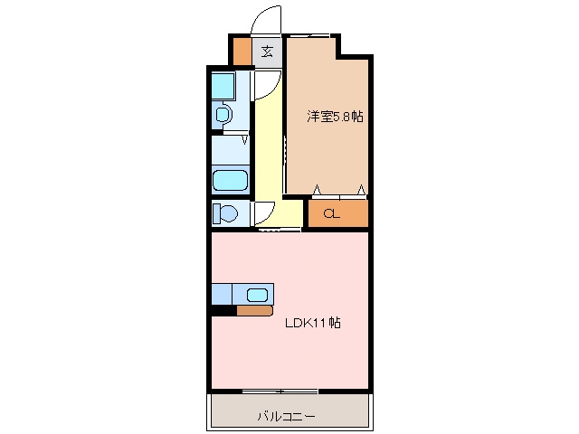 シャンティークの間取り