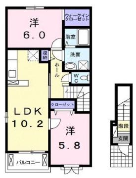 ル・ココンＢ棟の間取り