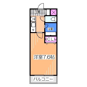 ベルデ堺東の間取り