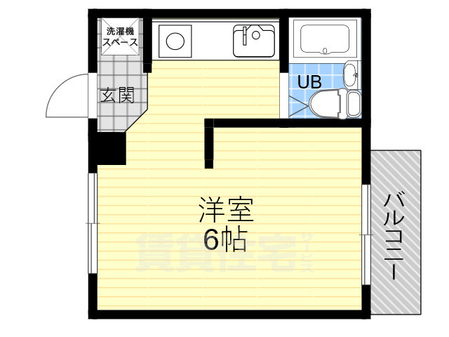 奈良市赤膚町のマンションの間取り