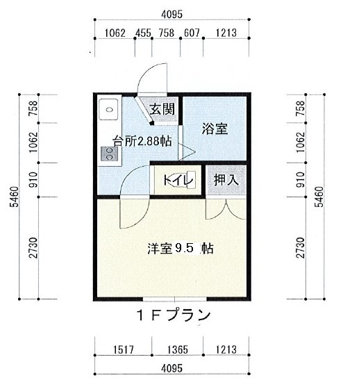 アジュール中橋の間取り