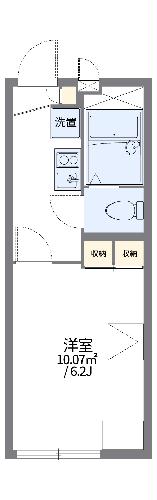 【レオパレスＯＯＭＡＥIIの間取り】