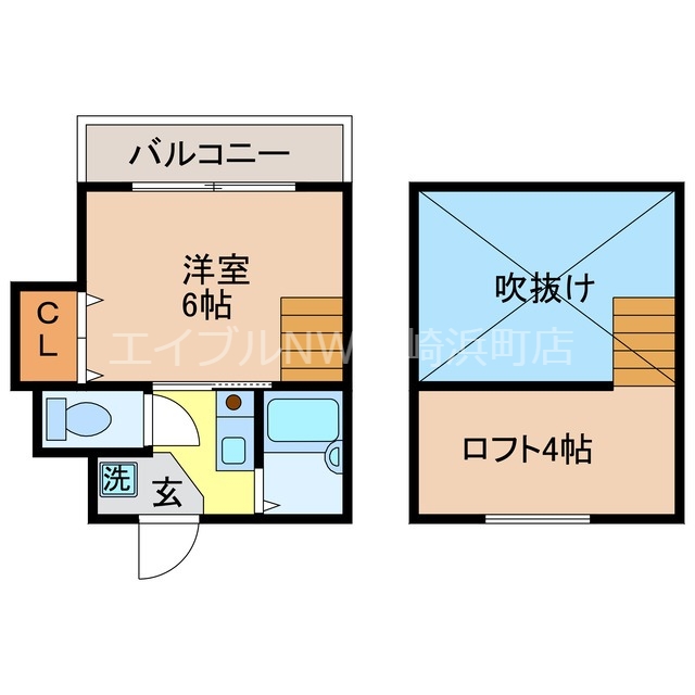 エーワン東小島の間取り