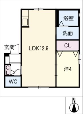 ナディア川成の間取り